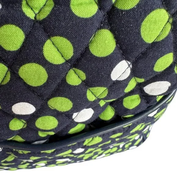 Vera Bradley Quilted Carryall Travel Bag in the "Lucky Dots" Limited Edition - Picture 9 of 16